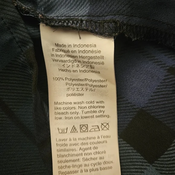 J. Crew Plaid Long-Sleeved Blouse - XS - Picture 10 of 11